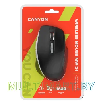 Мышь Canyon MW-21 (черный) картинка 6